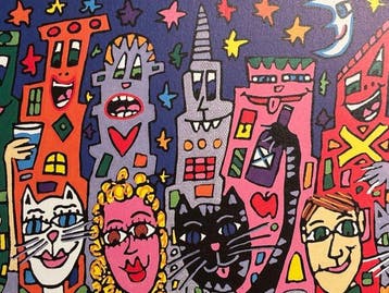 James Rizzi (1950-2011) - Cool Cats - Cool People