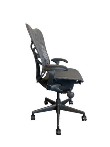Herman Miller Mirra Full Option, refurbished, Verzenden, Zwart, Zo goed als nieuw, Bureaustoel