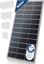 Zonnepaneel - Solar panel - 165W - Zwart - YANGTZE, Verzenden, Nieuw