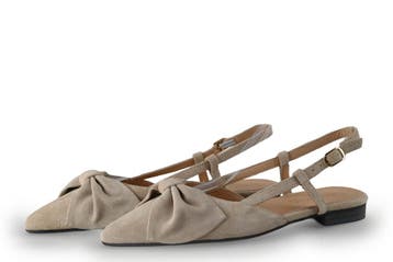 Babouche Slingbacks in maat 37 Beige, Verzenden, Beige, Zo goed als nieuw, Babouche