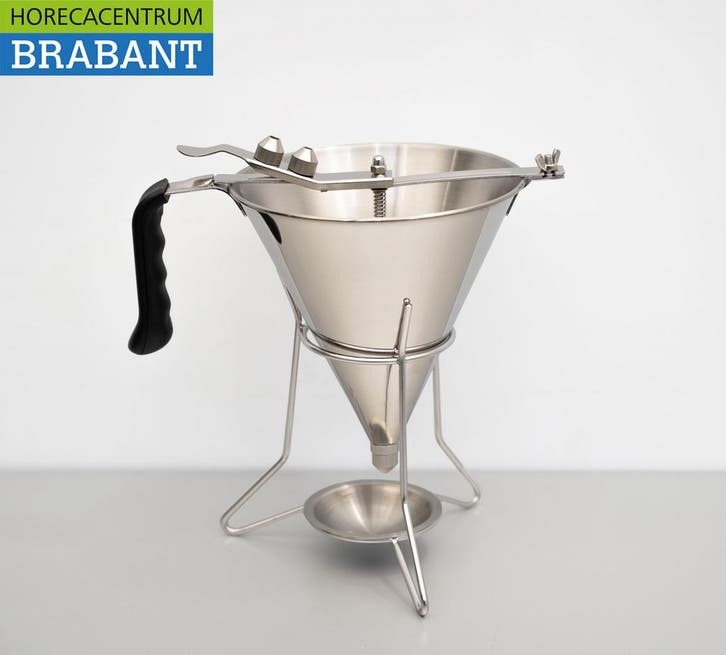 HCB RVS Portioneertrechter Beslagdispenser 1,8 liter, Articles professionnels, Horeca | Équipement de cuisine, Enlèvement ou Envoi
