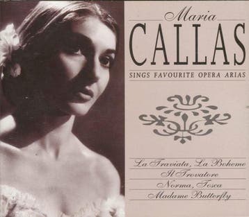 Maria Callas - Maria Callas Sings Favourite Opera Arias, Verzenden, Gebruikt