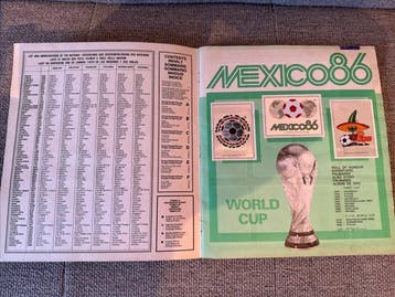 1986 Panini World Cup Diego Maradona Sticker album - Slecht, Nieuw