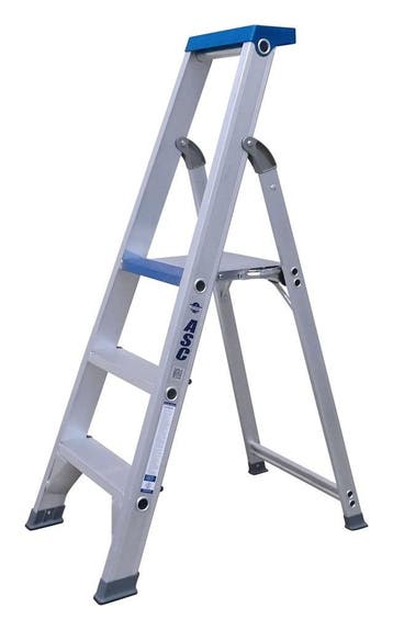 Aluminium bordestrap 3 treden, Doe-het-zelf en Bouw, Ophalen of Verzenden, Nieuw