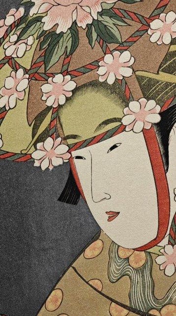 All modern dancers - Kitagawa Utamaro - Japan (Zonder