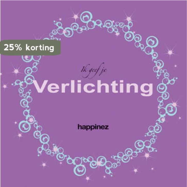 Ik geef je verlichting / Happinez 9789089891662, Boeken, Stripverhalen, Gelezen, Verzenden