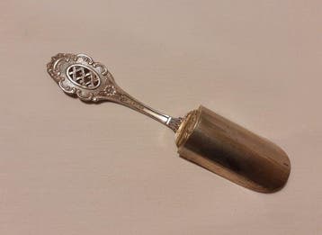 Greggio Argenterie - Lepel - .800 zilver - voor suikerpot, Antiek en Kunst