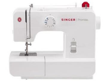 Singer F1408 - Naaimachine - 9 steekpatronen - Wit, Antiquités & Art, Verzenden