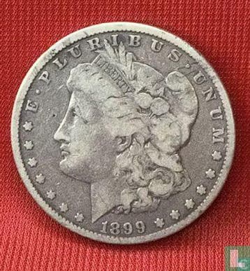 Verenigde Staten 1 dollar 1899 (zonder letter), Postzegels en Munten, Munten | Amerika, Verzenden, Losse munt, Goud