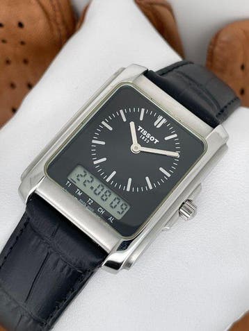 Tissot - T-Carree Analog Digital - Zonder minimumprijs -, Handtassen en Accessoires, Nieuw
