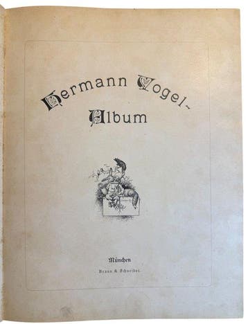 Hermman Vogel - Hermann VogelAlbum - 1896, Antiek en Kunst