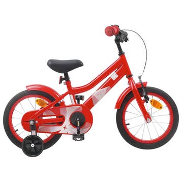 vidaXL Kinderfiets 12 Inch voor 2-4 jaar oud Rood, Verzenden, Nieuw