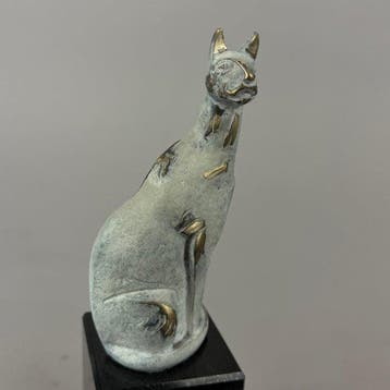 Robert Dyrcz - „The cat”- bronze