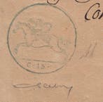 Italiaanse oude staten - Sardinië 1819 - Voorlopig, Gestempeld