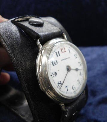 Langendorf - silver TRENCH watch WW1 - Trench - Zonder, Nieuw