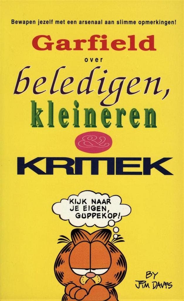 GARFIELD OVER BELEDIGEN KLEINEREN 9789055013708, Livres, BD, Envoi