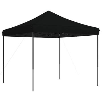 Partytent Zwart 3x3m | Retour deal | Snel weg = weg, Partytent, Minder dan 4 meter, Zo goed als nieuw, Opvouwbaar