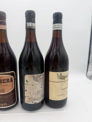 Gaja: Vagnona 1974, Barbera 1973, Vignavieja 1979, Nebbiolo, Verzamelen, Nieuw
