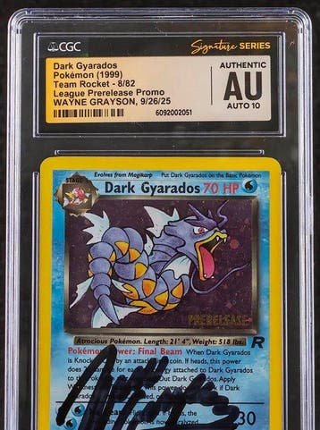 Pokémon - 1 Graded card - 1999 Team Rocket - Prerelease, Nieuw