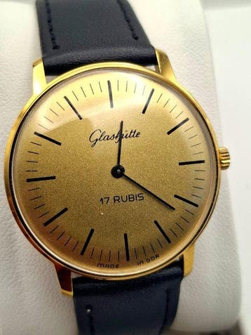 GUB Glashütte - Sans prix de réserve - Homme - 1970-1979, Handtassen en Accessoires, Horloges | Heren, Nieuw