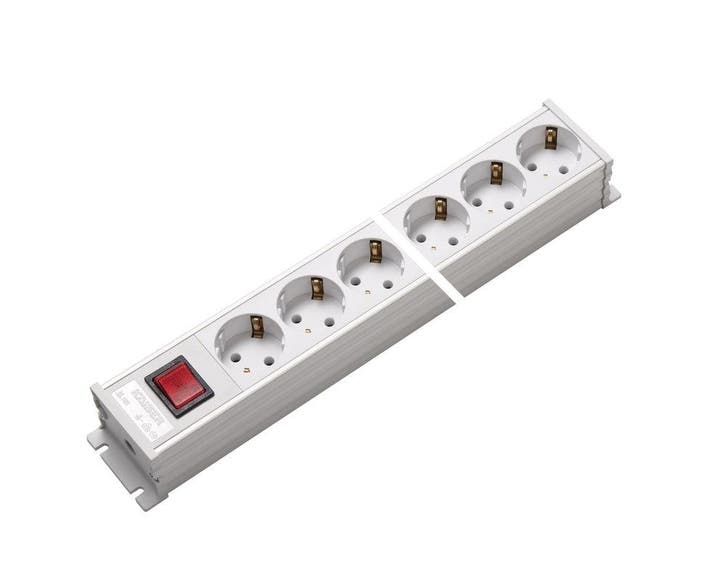 Martin Kaiser 8-Weg 45 Graden Stopcontactstrip Met, Doe-het-zelf en Bouw, Elektriciteit en Kabels, Verzenden