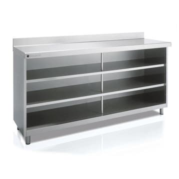 Werkbank | 600 RANGE | RVS | Open Vak | Diepte 600 | Hoogte, Verzenden