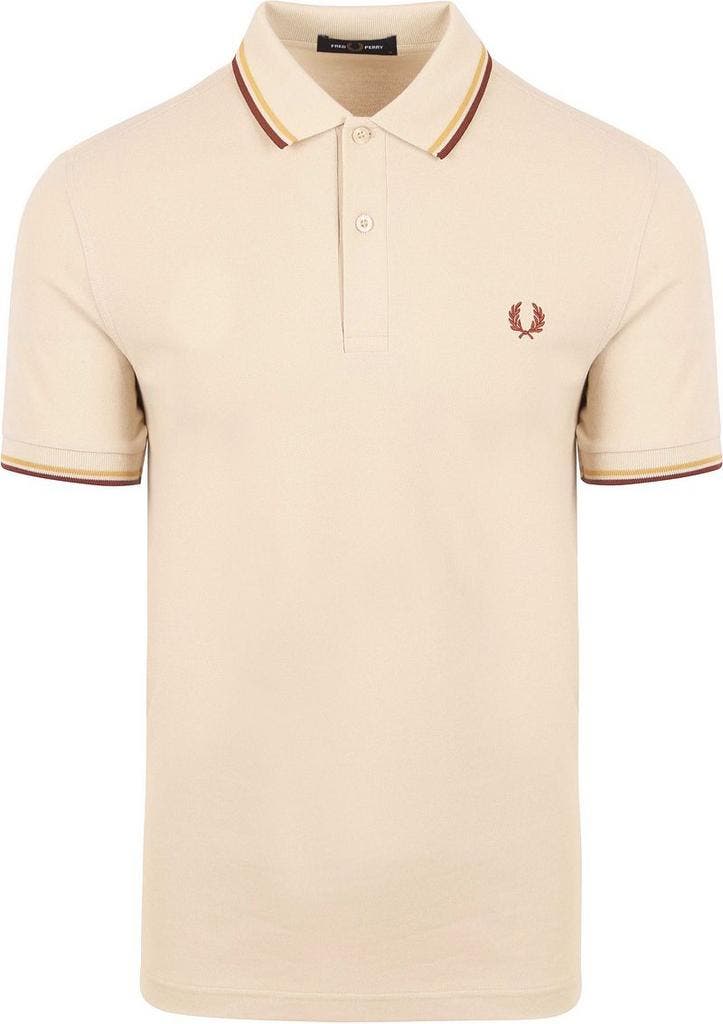 Fred Perry Polo M3600 Ecru W55 maat Maat 52/54 (L) Heren, Kleding | Heren, Polo's, Nieuw, Maat 52/54 (L), Verzenden