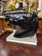 Sculpture, Testa di cavallo - 26 cm - Plâtre