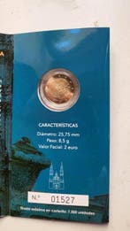 Spanje. 2 Euro 2018 Santiago de Compostela Proof (Zonder