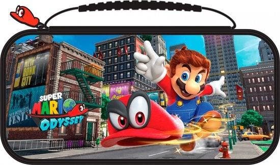 Nintendo Switch Case Mario Odyssey (Switch Accessoires), Games en Spelcomputers, Spelcomputers | Nintendo Switch, Zo goed als nieuw