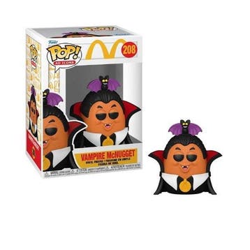 Funko Pop! Ad Icons MCDonalds - Vampire McNugget #208, Verzamelen, Verzenden, Nieuw