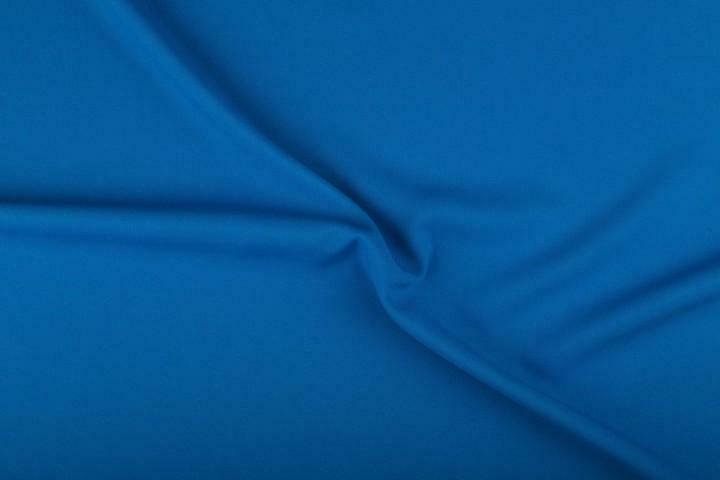 Terlenka stof - Waterblauw - Per 10, 25 of 50 meter, Hobby & Loisirs créatifs, Tissus & Chiffons, Enlèvement ou Envoi