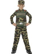 Camouflage leger kostuum voor jongens, Ophalen of Verzenden, Nieuw