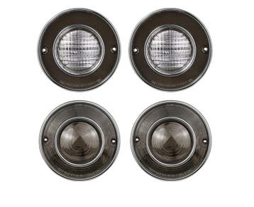 Corvette C3 75-79 BLACK OUT TAIL LAMP - SET OF 4, Auto-onderdelen, Ophalen of Verzenden, Nieuw