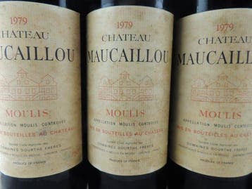 1979 Château Maucaillou - Moulis - 6 Bouteilles (0,75 L)