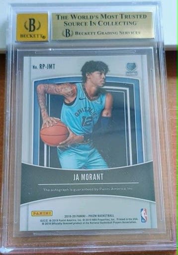 2019/20 Panini Prizm Rookie Penmanship Ja Morant - Rookie, Nieuw