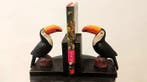 Serre-livres (2) - Fonte - Guinness bière toucan.