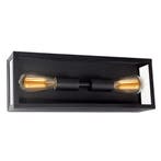 Strak & Modern Plafondlamp Twilight Zwart Plafonnière Wand, Overige materialen, Verzenden, Wandlamp, Nieuw