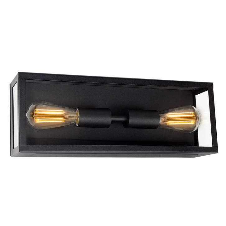 Strak & Modern Plafondlamp Twilight Zwart Plafonnière Wand, Tuin en Terras, Buitenverlichting, 50 tot 250 watt, Nieuw, Overige materialen