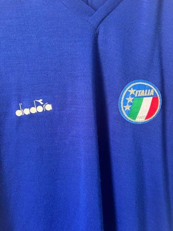 Italia - Wereldkampioenschap Voetbal - 1990 - Voetbalshirt, Nieuw