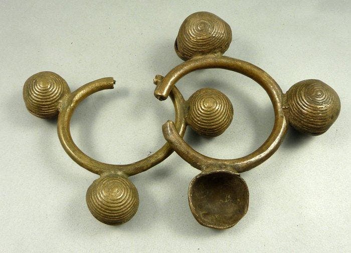 Armbanden - Dan - Ivoorkust (Zonder minimumprijs), Antiek en Kunst, Kunst | Niet-Westerse kunst