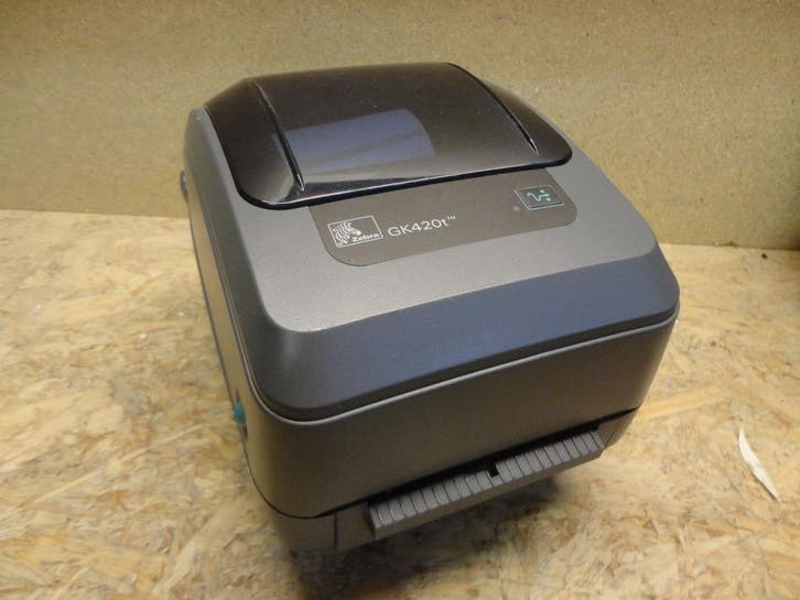 Zebra GK420T Thermal Transfer Barcode Label Printer - LAN +, Informatique & Logiciels, Imprimantes, Enlèvement ou Envoi