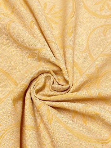 Donati Interiors Vintage Fabric Champagne & Gold Floral –