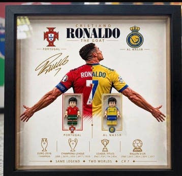 Lego Minifiguur - Minifigures - Picture frame 3d cristiano, Nieuw
