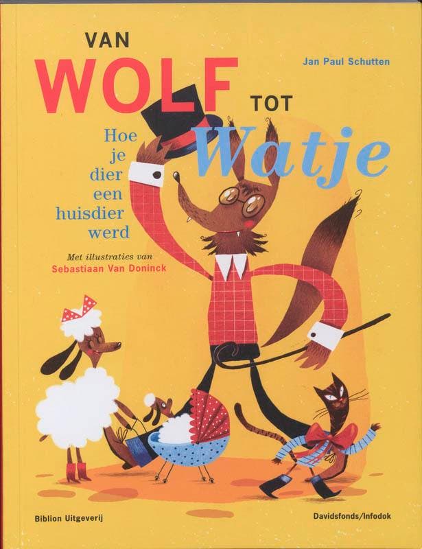 Van wolf tot watje 9789076830414 J.P. Schutten, Livres, Livres pour enfants | Jeunesse | 10 à 12 ans, Envoi