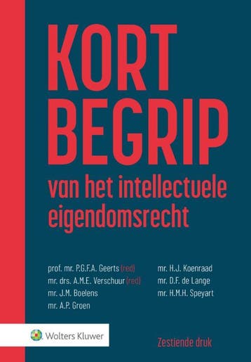 Kort Begrip Van Het Intellectuele Eigendomsrecht |  | Nieuw, Verzenden