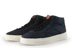 Santoni Hoge sneakers in maat 42 Blauw, Kleding | Heren, Schoenen, Zo goed als nieuw, Sneakers, Santoni, Verzenden