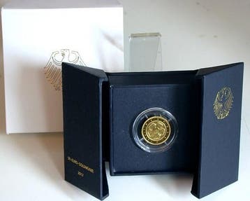 50 Euro 2017 D Duitsland Lutherrose, Timbres & Monnaies, Verzenden