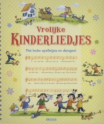 Vrolijke kinderliedjes 9789044734478, Verzenden