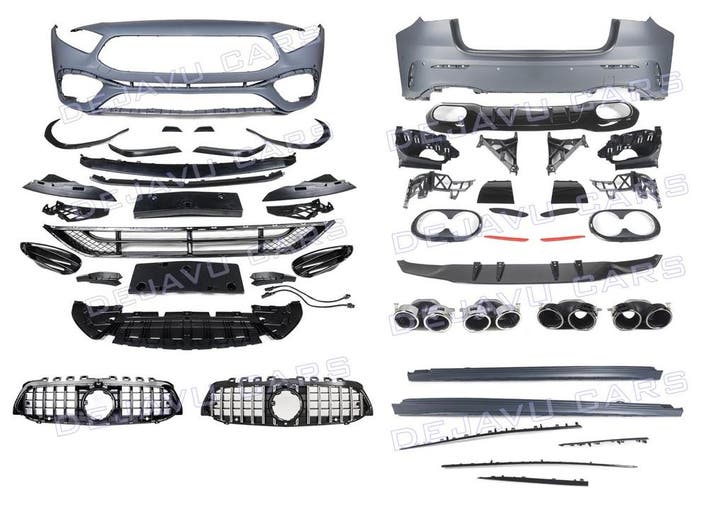 A45 AMG Look Body Kit voor Mercedes Benz A Klasse W177 Hatch, Auto diversen, Tuning en Styling, Ophalen of Verzenden